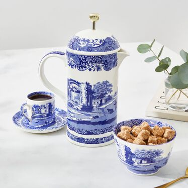 Blue Italian Cafetiere Blue Italian Cafetiere